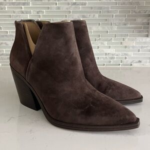 Vince Camuto Brown Ankle Boots